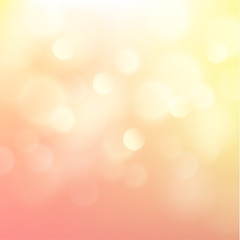 Wall Mural - Festive background with defocused lights