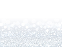 Attractive White Sequins Background