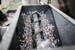© Andrei - equipment for the processing of plastic waste in the factory