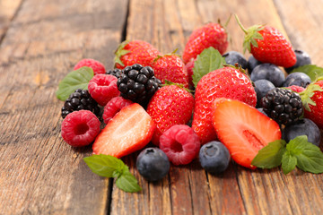 Poster - assorted berry fruit