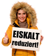 Sticker - Eiskalt reduziert