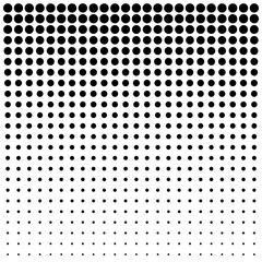 Wall Mural - abstract black halftone background. vector illustration.