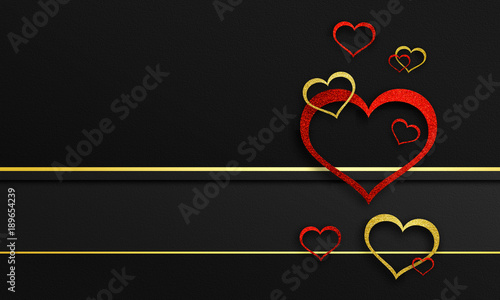 Hearts love - valentine bac...