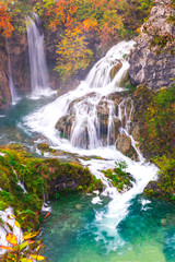 Wall Mural - Waterfalls, Plitvice National Park, Croatia