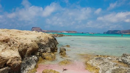 Wall Mural - balos beach crete island greece sea