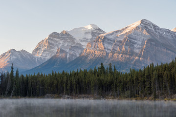 Sunrise on the Mountain Peaks