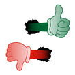 © RATOCA - like and dislike symbols