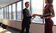 © Jacob Lund - Business handshake after successful meeting