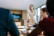 © Jacob Lund - Business professionals brainstorming in office board room