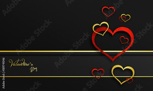 Hearts love - valentine bac...