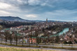 Aussicht vom Rosengarten auf die Berner Altstadt