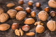 © Daniel Vincek - Mixed Nuts on Rustic Wooden Table