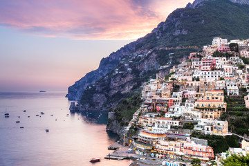 Sticker - Positano, Amalfi Coast, Italy