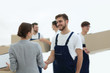 © ASDF - A team of professionals engaged in cargo transportation,