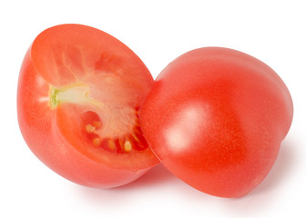 Wall Mural - Tomatoes red isolation