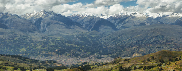 Wall Mural - Views of Black mountain range, Peru