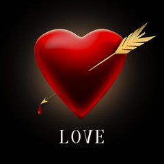 Wall Mural - background from hearts. st. valentine's day.