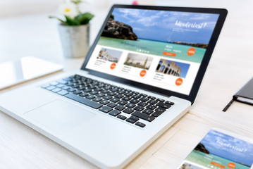 Travel agency website