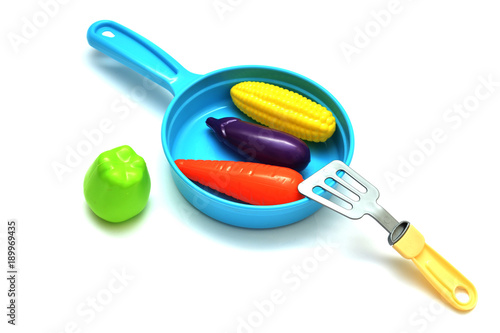 plastic frying pan toy