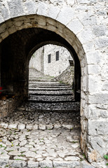 Poster - Medieval street in Pocitelj