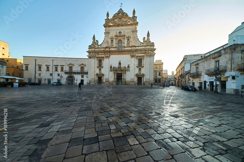 Fotomural Church Saints Peter and Paul - Galatina in Salento- Italy