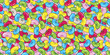 bean jelly bean vector Seamless Pattern candy isolated wallpaper background
