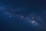 Fototapeta  - Starry night sky and milky way galaxy with stars and space dust in the universe