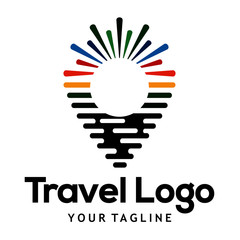 travel and tour logo template