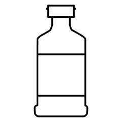 Poster - Container bottle isolated icon vector illustration graphic design