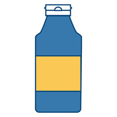 Canvas Print - Container bottle isolated icon vector illustration graphic design