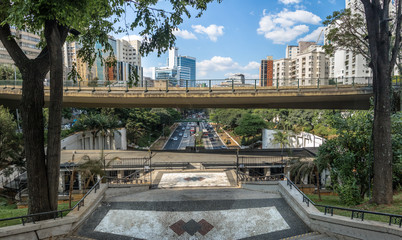 Poster - Mirante 9 de julho viewpoint - Sao Paulo, Brazil