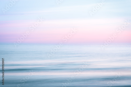 Fotomural Abstract sunrise sky and ocean nature background