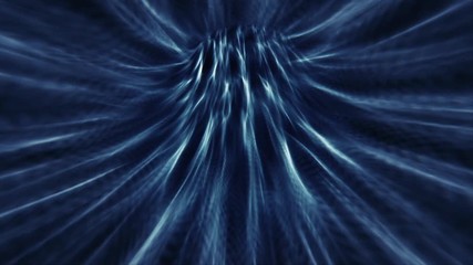 Wall Mural - Traveling through a tunnel of fractal light (Loop).