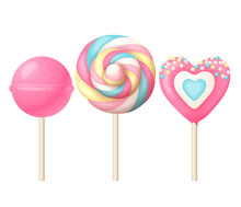 Sweet Lollipops Illustration