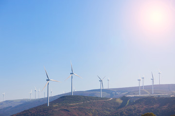 Wind power energy generation plant