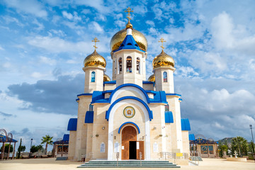 The Russian Church of St. Andrew and All Russian Saints. Episkopeio village, Nicosia District, Cyprus