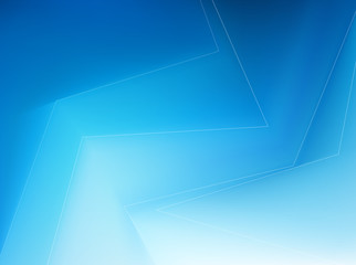 Wall Mural - abstract .jpg image of soft blue gradient geometric background design. created in hi-resolution suit
