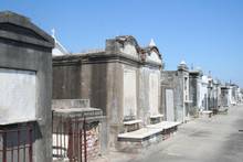Centuries Old Above Ground Tombs Abound In Many Southern Cemetaries.