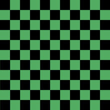 Black And Green Checkered Background