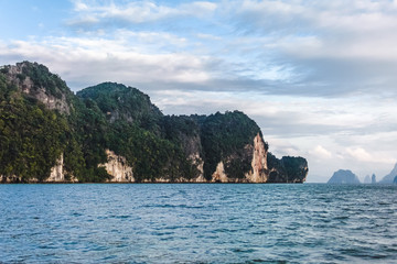 Canvas Print - Islands of Phang Nga Bay in Thailand