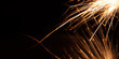 Long exposure magnesium sparks