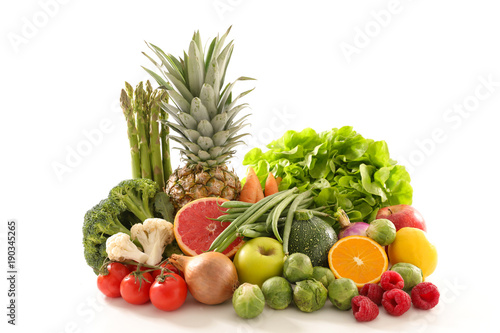 fruit and vegetable. © M.studio