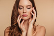 © Drobot Dean - Close-up Beauty portrait of sensual ginger woman with long hair