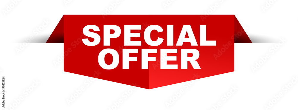 banner special offer - obrazy, fototapety, plakaty 