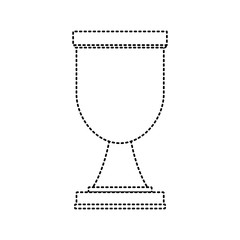 Canvas Print - Sacred chalice cup icon vector illustration graphic design