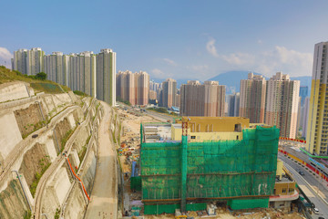 Housing estate of On Tai Estate at 2017