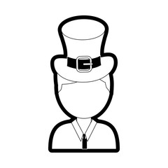 Sticker - Irish top hat design