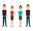© Gstudio - group of people avatars characters vector illustration design