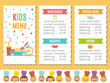 © color885 - kids menu template
