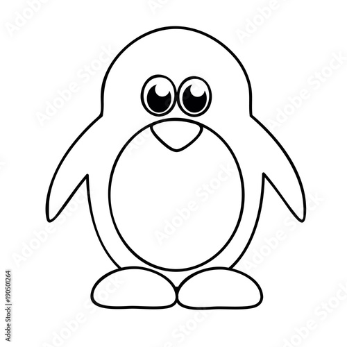 ausmalbild pinguin  buy this stock vector and explore similar vectors at adobe stock  adobe stock